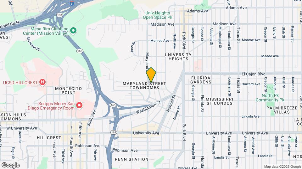 4227-4229 Maryland St Mapa y Detalles de la Ubicación