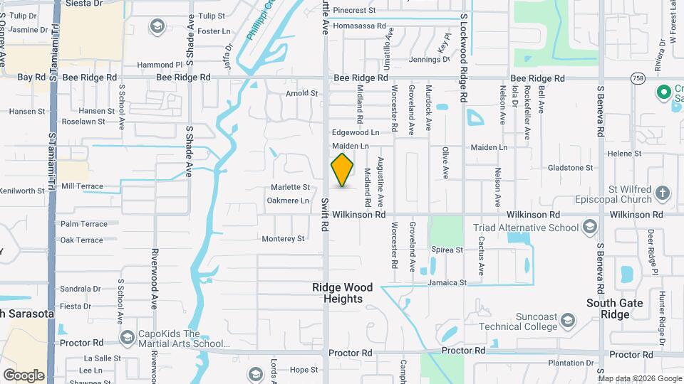 2826 Marlette St Map and Location Details