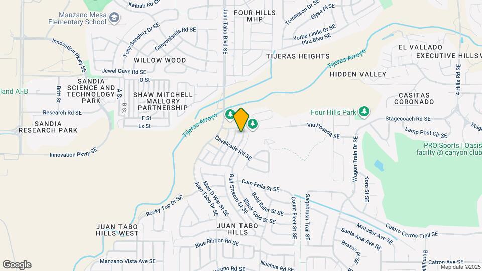 1515 Borrego Dr SE Map and Location Details