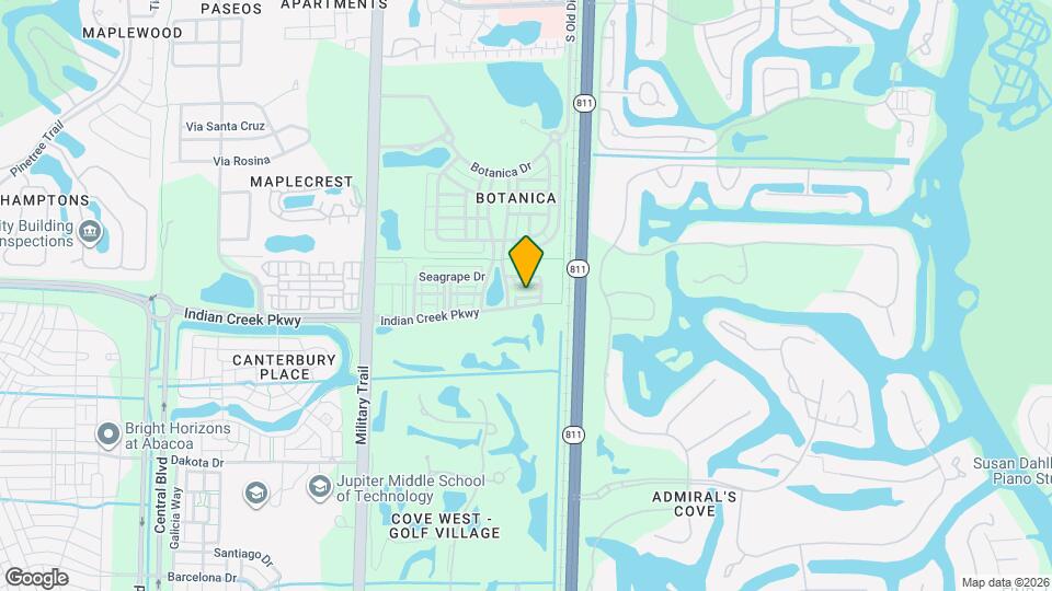 115 Pond Apple Ln, Unit 105 Map and Location Details