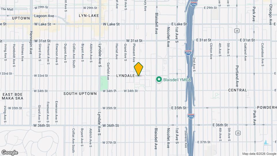 221 W 33rd St, Unit 1 Mapa y Detalles de la Ubicación