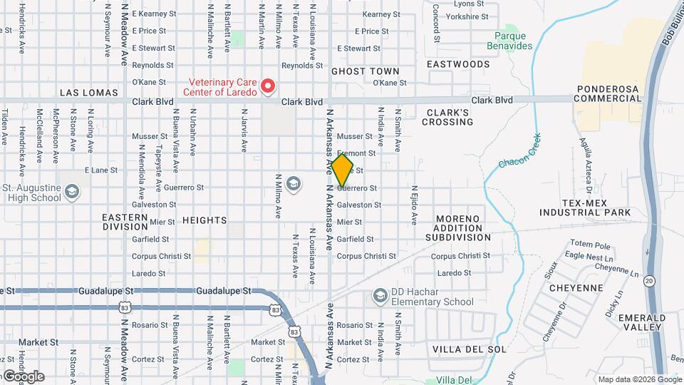 2819 Guerrero St Map and Location Details