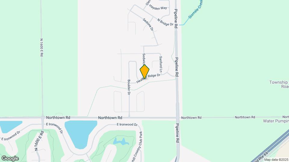 2267 Heather Ridge Dr Map and Location Details