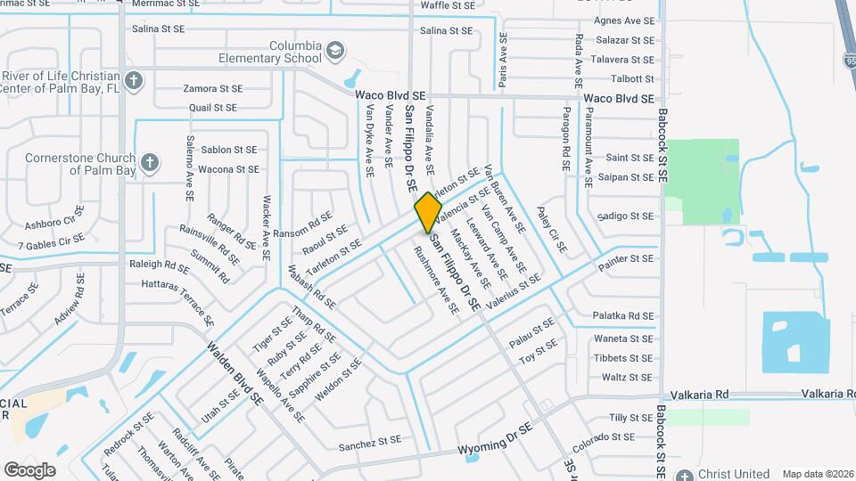 838 San Filippo Dr SE Map and Location Details