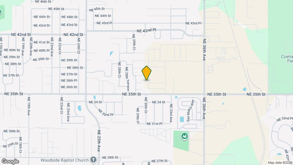 3656 NE 30th Ter Map and Location Details