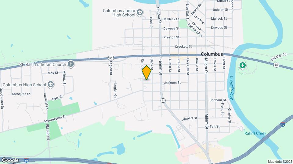 1126 Jackson St Map and Location Details