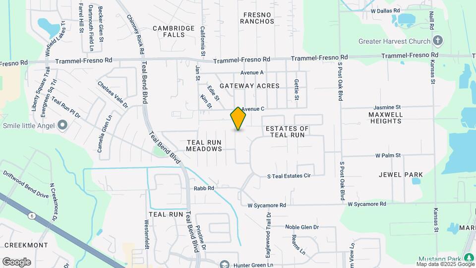 3919 Teal Run Meadows Dr Map and Location Details