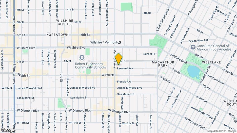 3071 Leeward Avenue Mapa y Detalles de la Ubicación