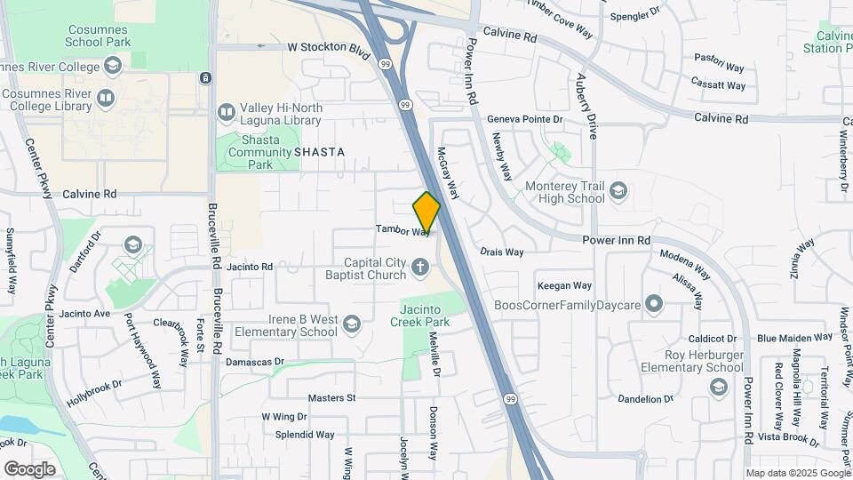 8457 Tambor Way Map and Location Details