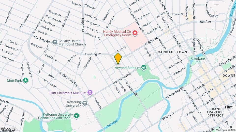 718 Stevenson St Mapa y Detalles de la Ubicación