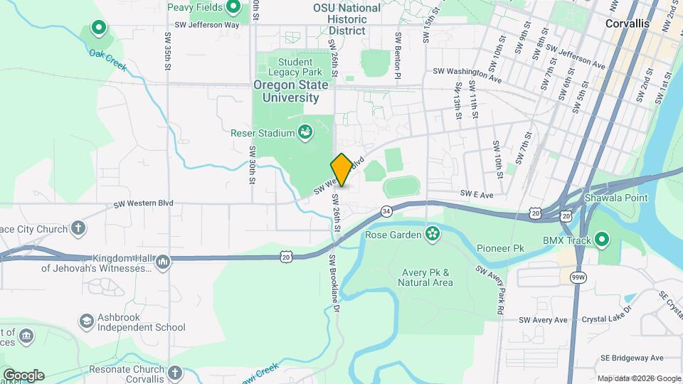 1115 SW 26th St Mapa y Detalles de la Ubicación