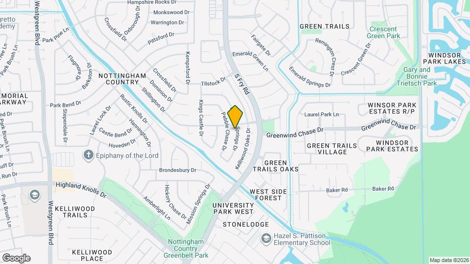 1534 Mission Springs Dr Mapa y Detalles de la Ubicación
