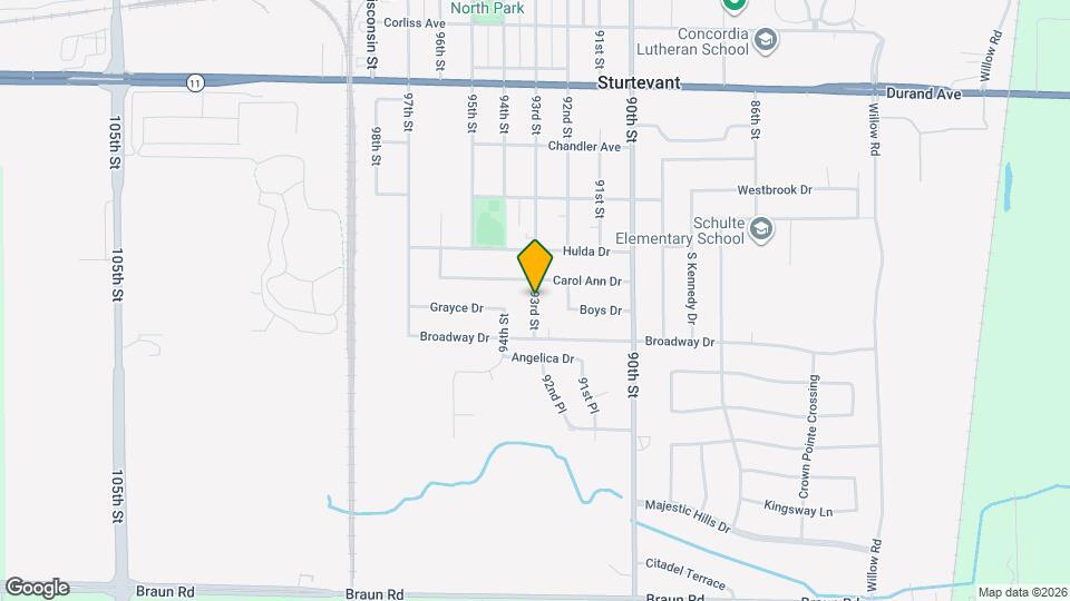 3416 93rd St Mapa y Detalles de la Ubicación