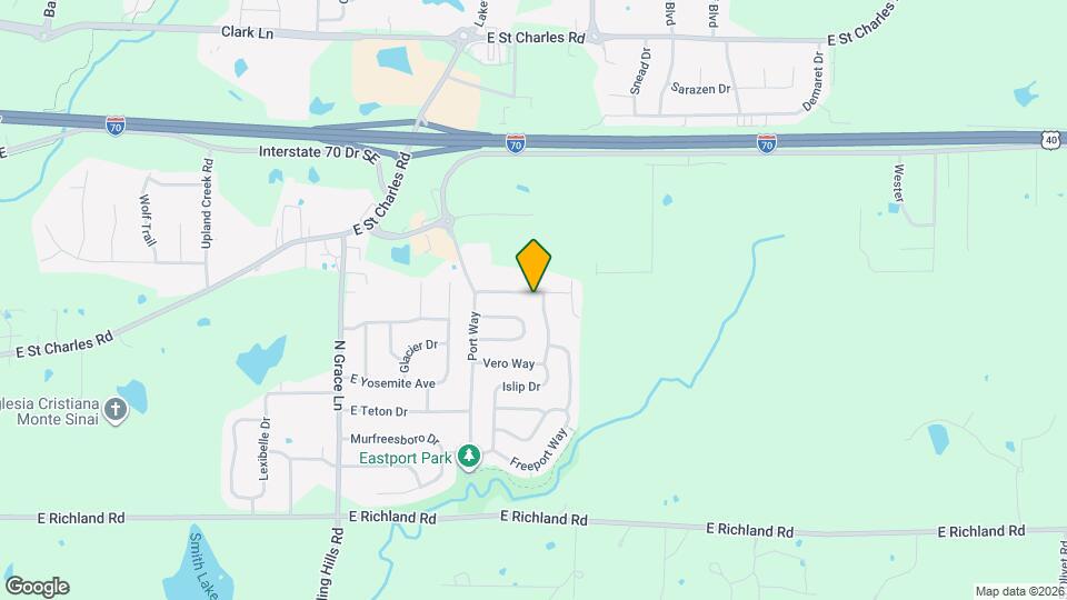 5812 Canaveral Dr Map and Location Details