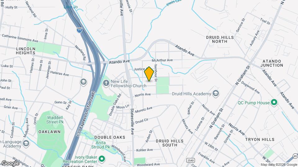 1020 Rodey Ave Map and Location Details