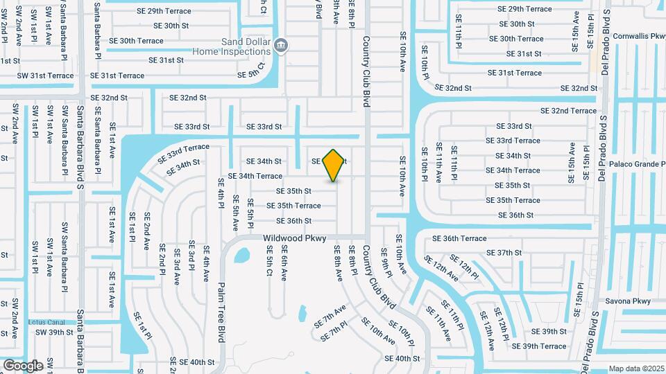 713 SE 35th St Map and Location Details