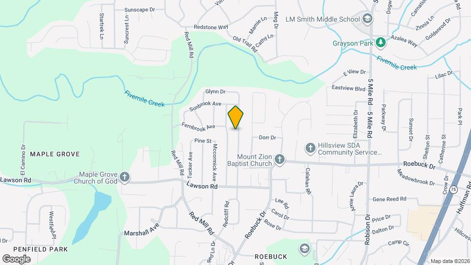 304 Glynn Dr Map and Location Details