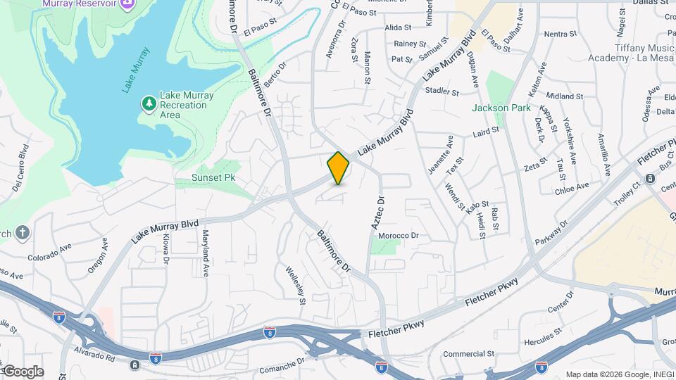 5677 Lake Murray Blvd Map and Location Details