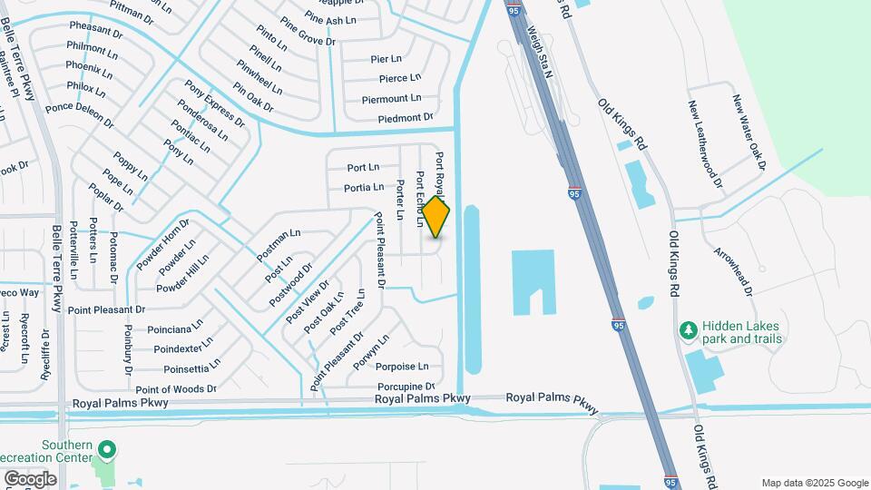 100 Port Royal Dr Map and Location Details