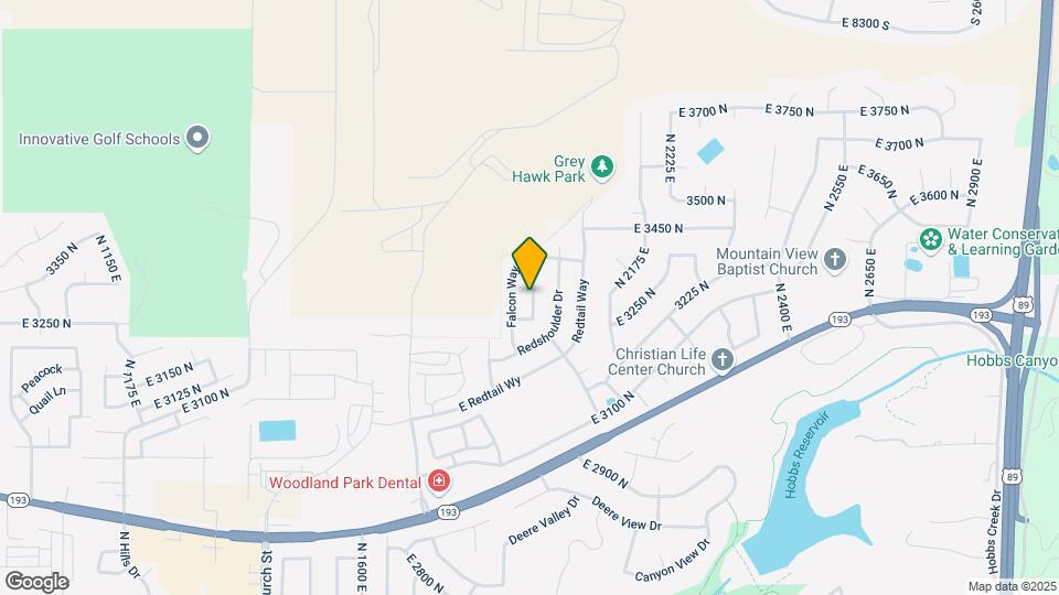 3303 E Osprey Way Map and Location Details