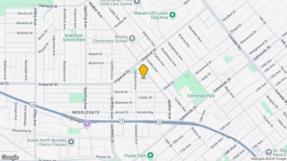 7143 McBride St Map and Location Details