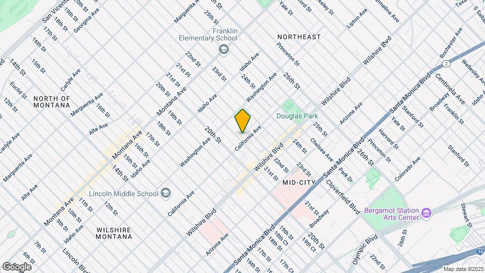1049 21st St Mapa y Detalles de la Ubicación