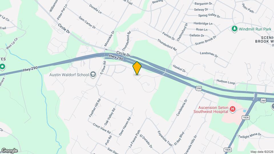 8606 Evelina Trail Map and Location Details