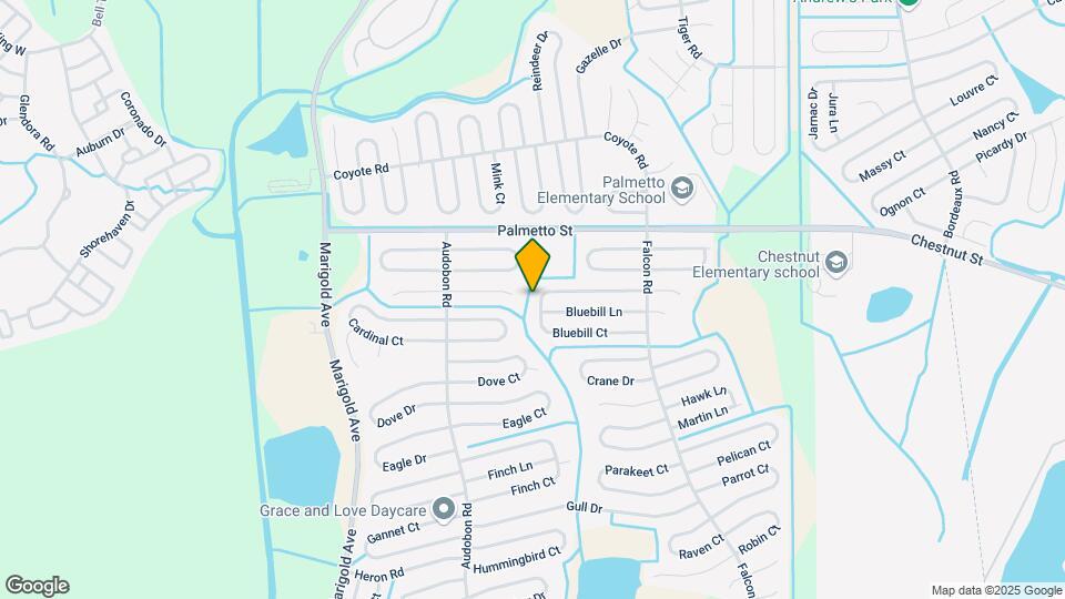635 Bluebill Ct Map and Location Details