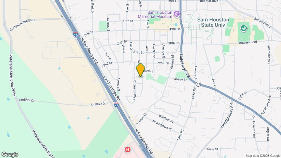 2306 Ave P Map and Location Details