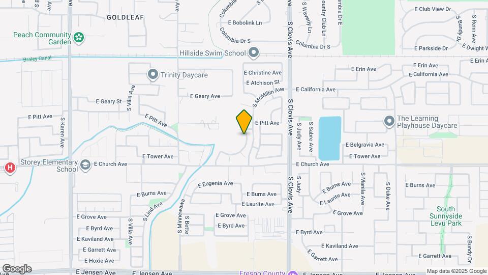 2356 S Playa Ave Map and Location Details