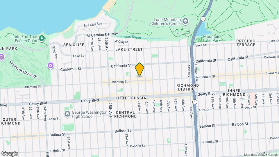 290-296 21st Ave Map and Location Details