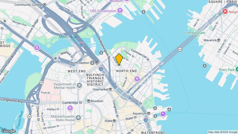 69 N Margin St, Unit 2 Map and Location Details