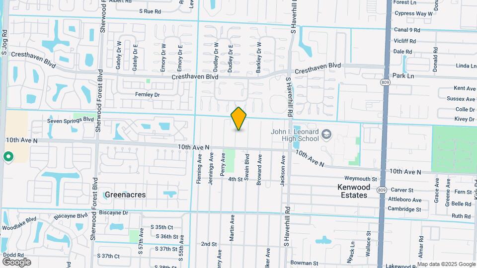 3080 Martin Ave Map and Location Details