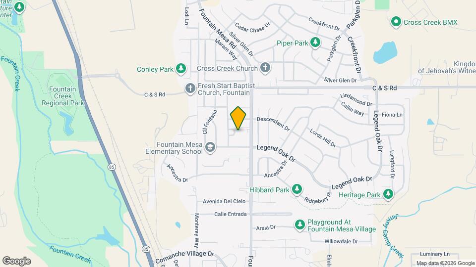 2038 El Camino Meseta Map and Location Details