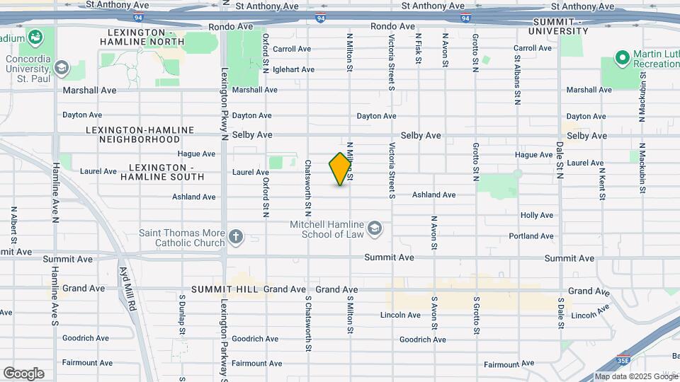 931 Ashland Ave Map and Location Details