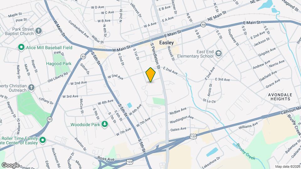 401 S 1st St, Unit 2 Map and Location Details