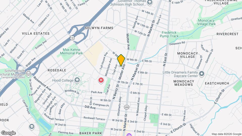 819 Motter Ave Map and Location Details