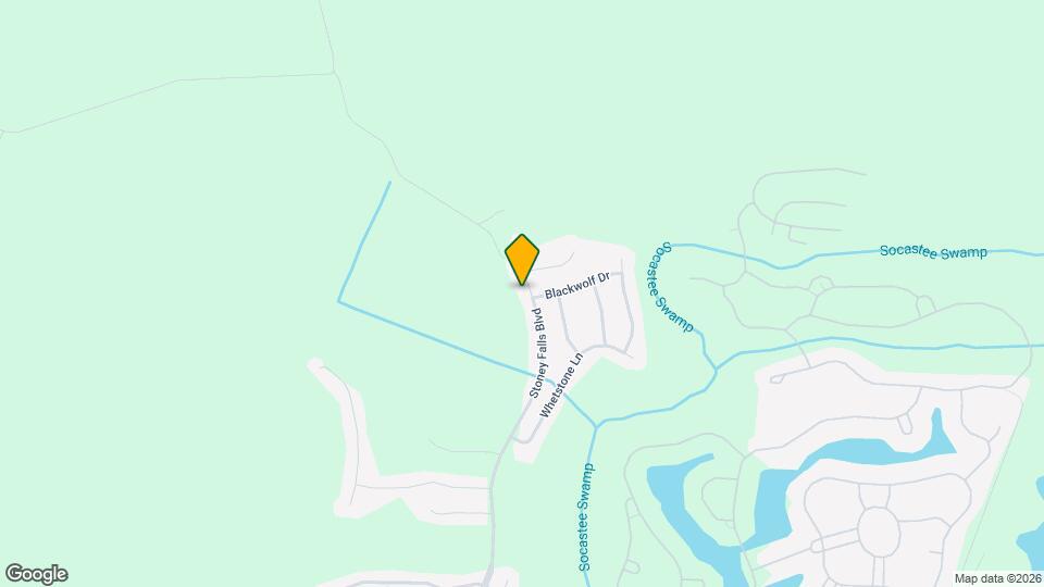 1117 Stoney Falls Blvd Mapa y Detalles de la Ubicación