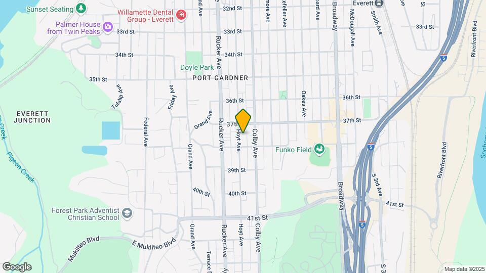 3721 Hoyt Ave Map and Location Details