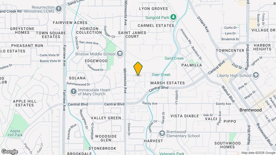 735 Rocky Creek Terrace Map and Location Details