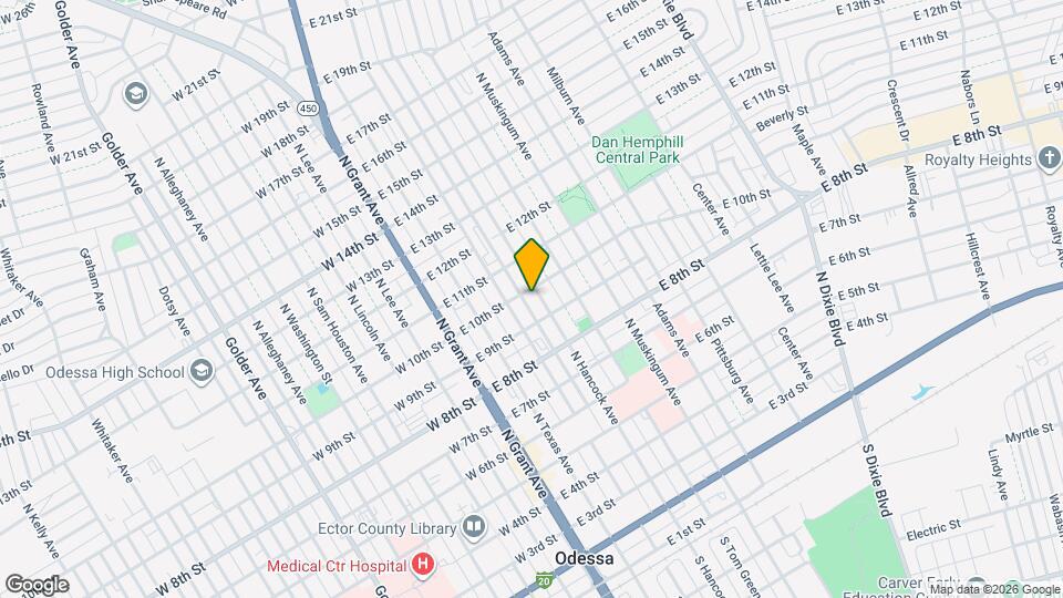 917 N Hancock Ave Map and Location Details