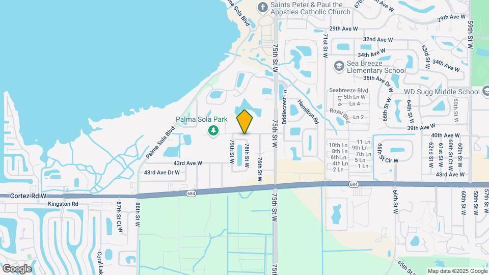 7826 40th Avenue Dr W Mapa y Detalles de la Ubicación