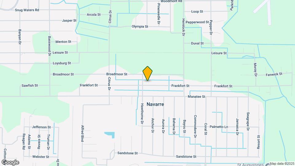 7400 Frankfort St Map and Location Details
