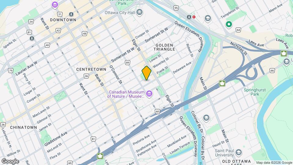 215 Gladstone Ave Map and Location Details