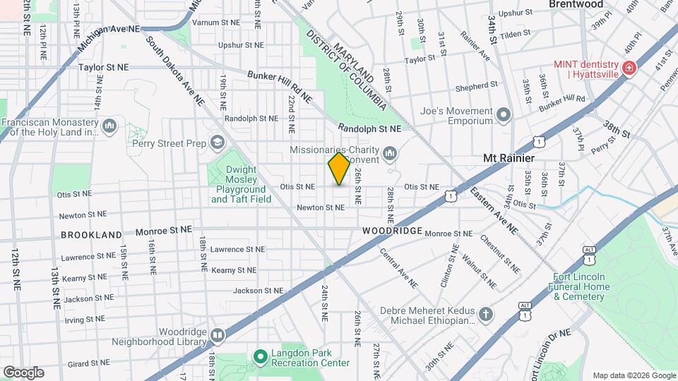 2417 Otis St NE Map and Location Details