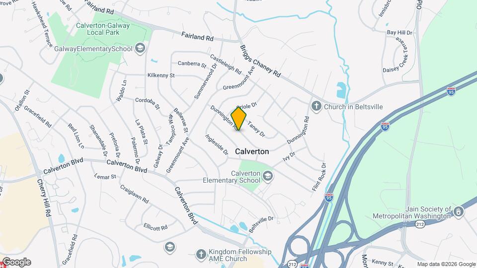 3305 Dunnington Rd Map and Location Details