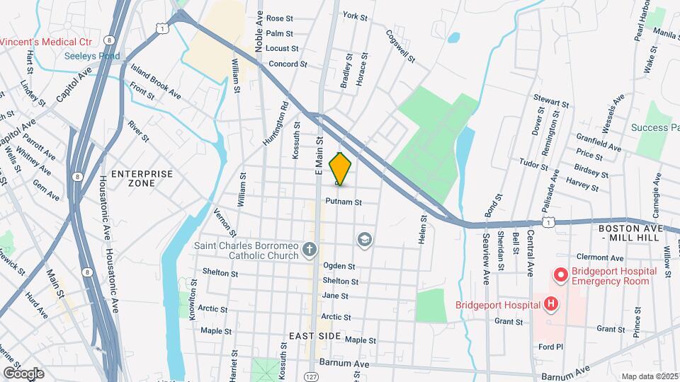 644 Brooks St Map and Location Details
