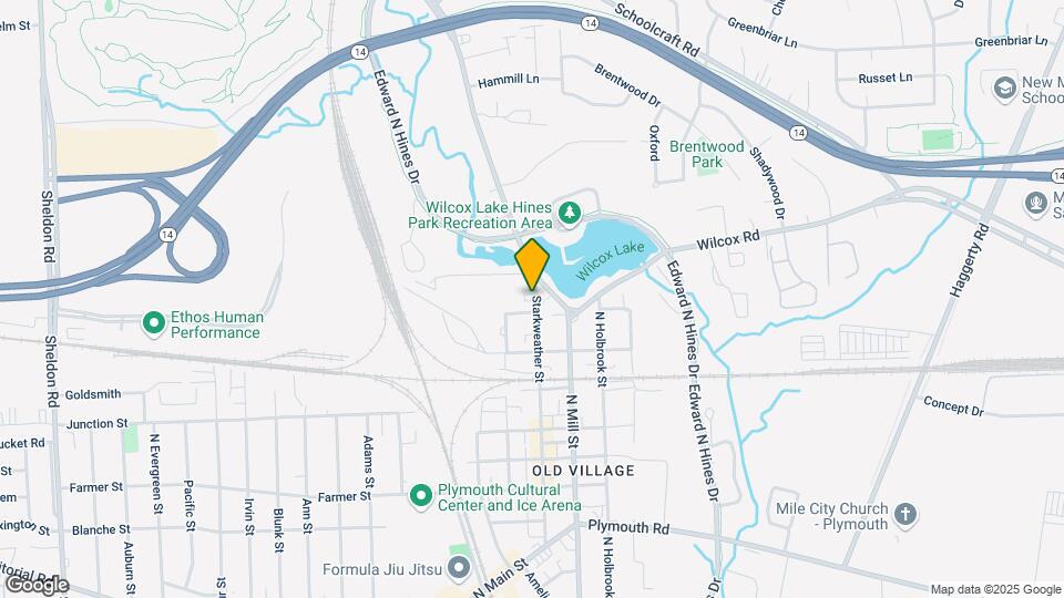1135 Starkweather St Map and Location Details
