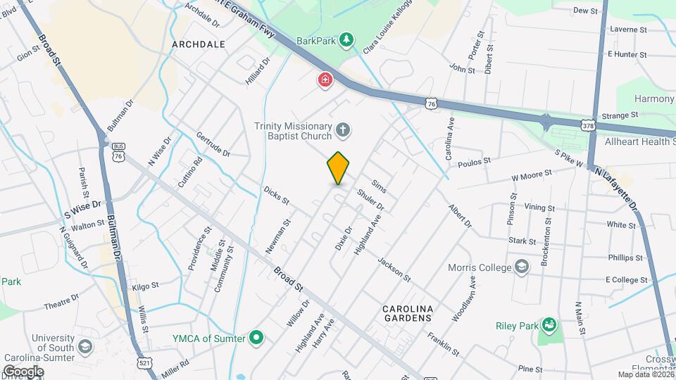 722 Miller Rd Map and Location Details