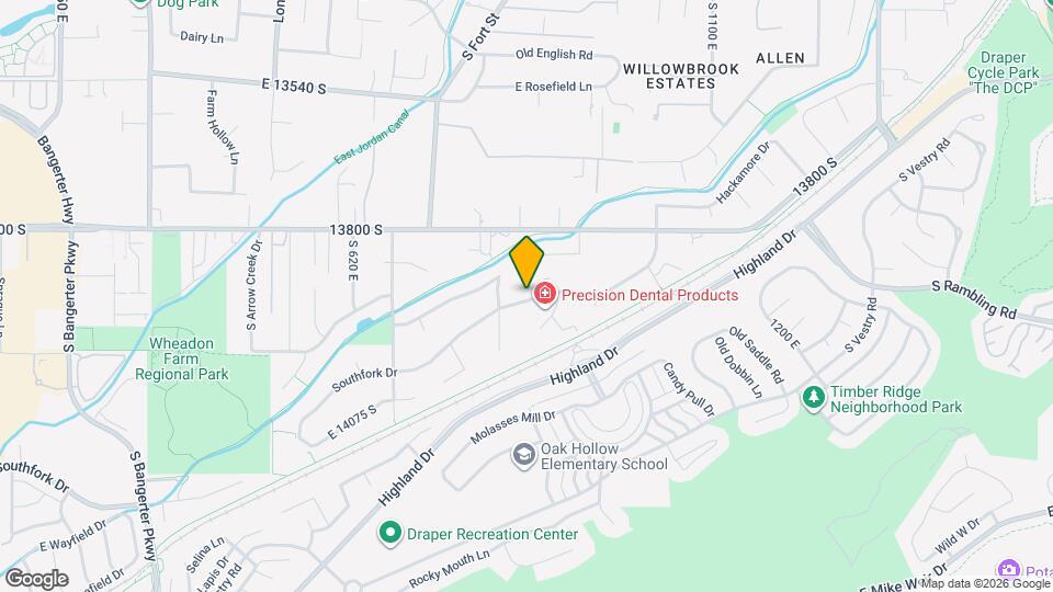 857 Southfork Dr Map and Location Details